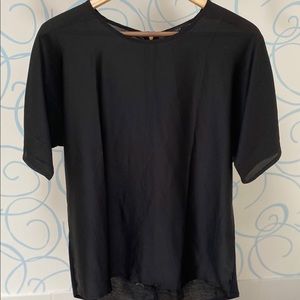 J. Crew Black Top